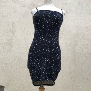 Forever 21 spaghetti strap sundress blue